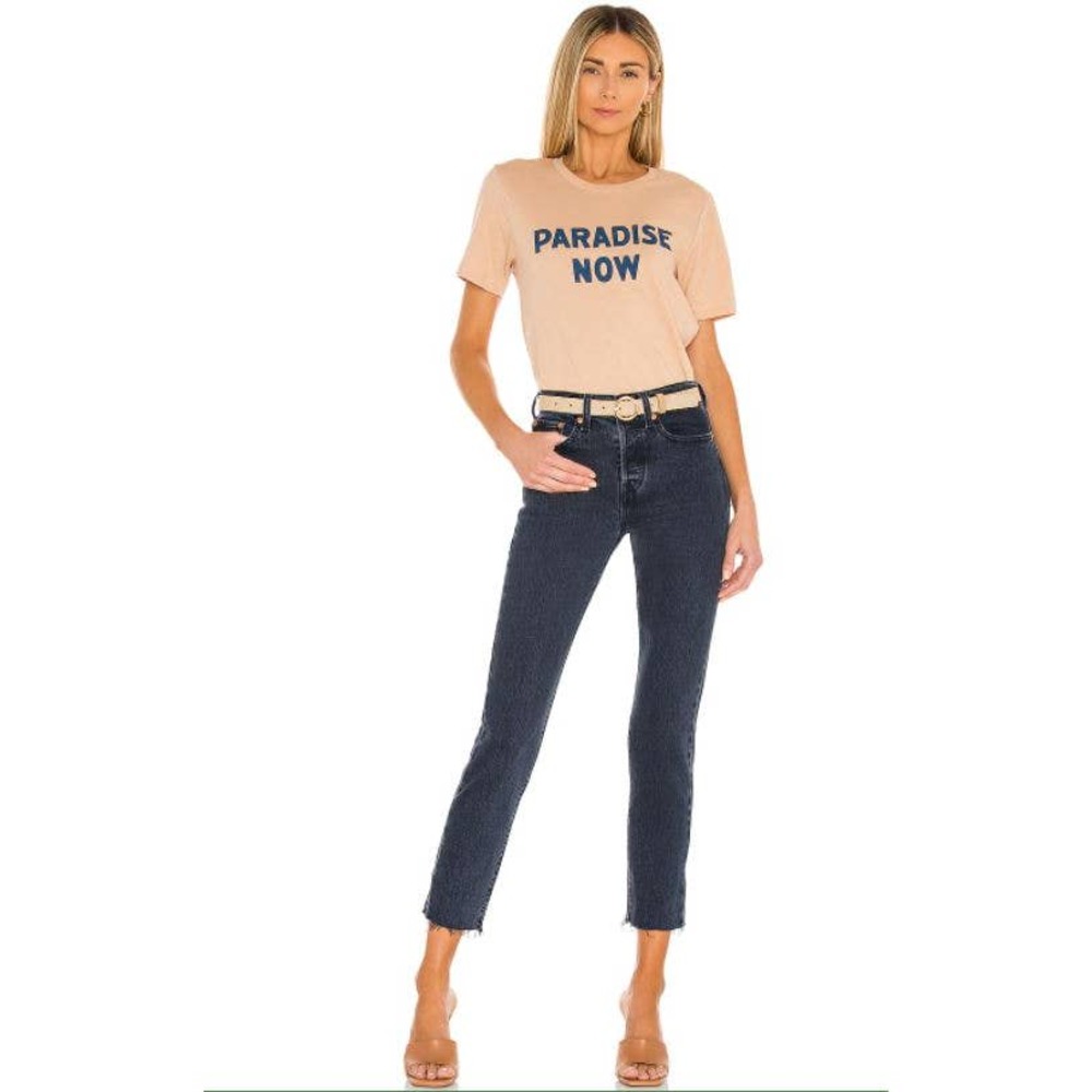 Levi's High Rise Jeans in Dark Blue